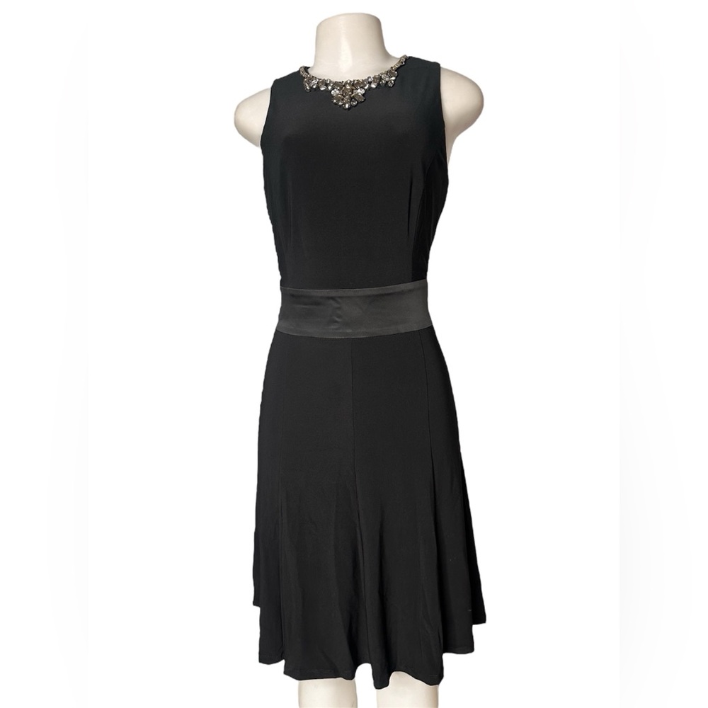 Lauren Ralph Lauren Black Cocktail Office Dress Size 4